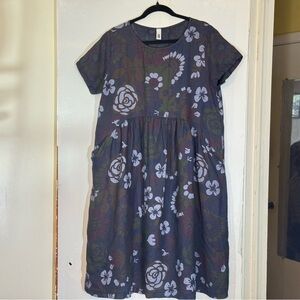 Wendy Trendy S.R.L Relaxed Flowy Floral Print Tunic Dress